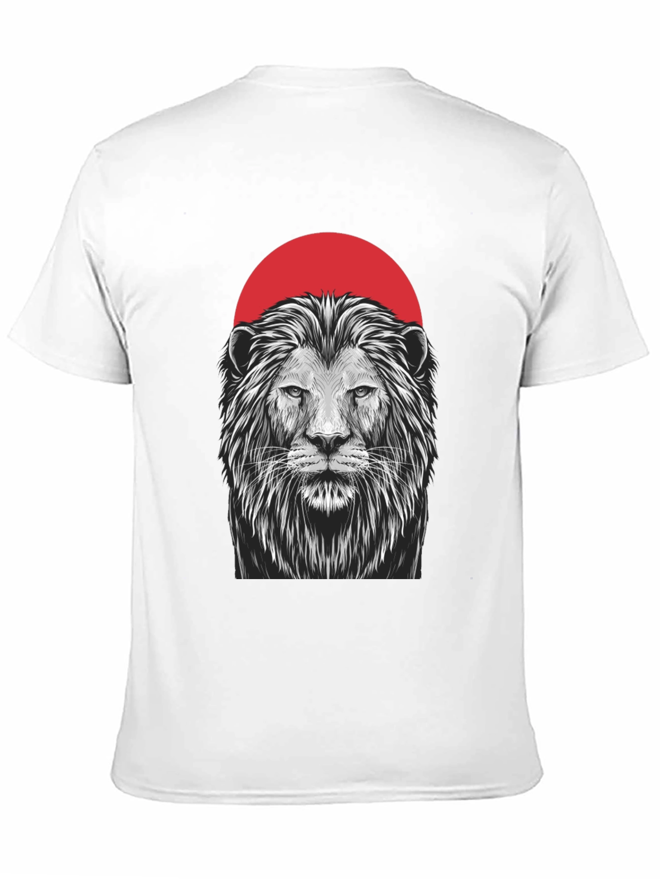 Lion Graphic Black T-Shirt