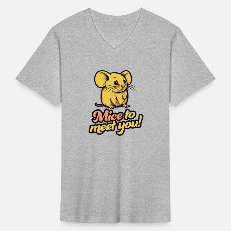 Mice To Meet You Adorable Yellow Mouse