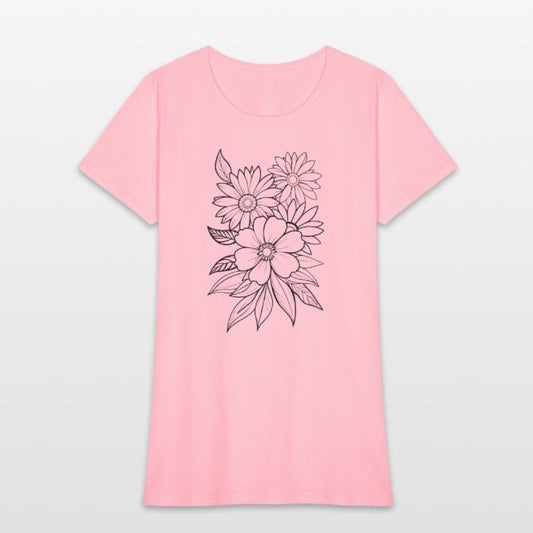 Minimalistic and Elegant Floral Line Art