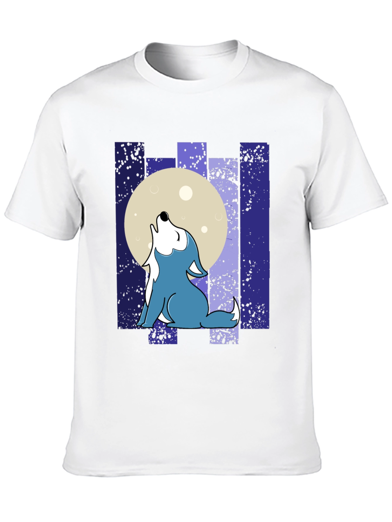 Wolf Moon T-Shirt - Howling Graphic Tee