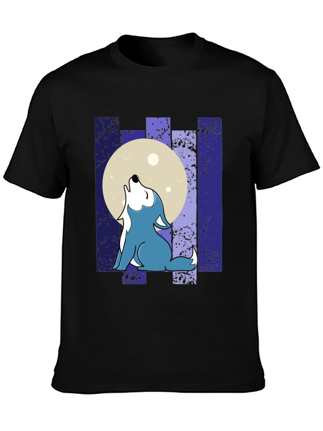 Wolf Moon T-Shirt - Howling Graphic Tee