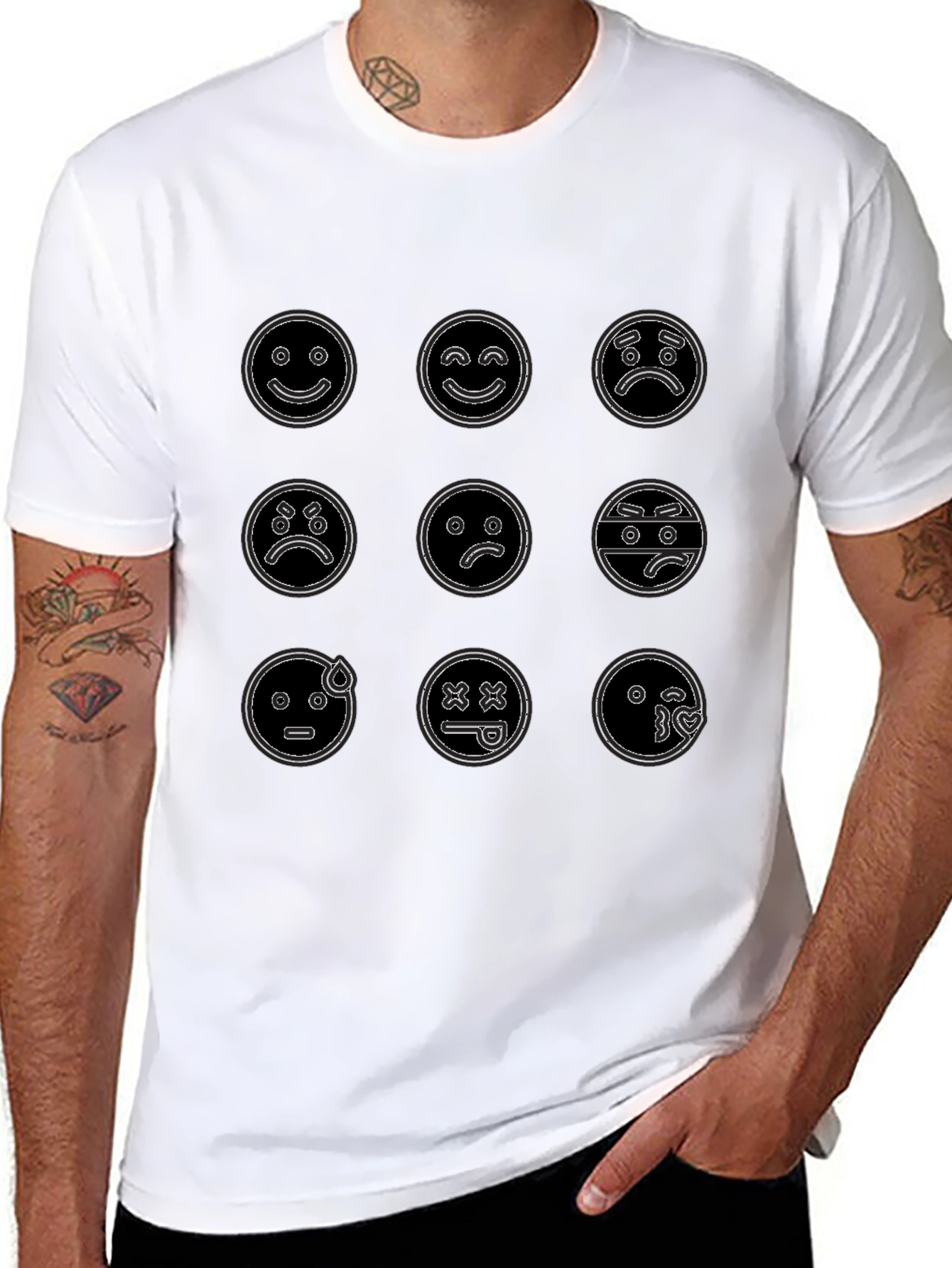 Expression Mood T-Shirt - Graphic Tee
