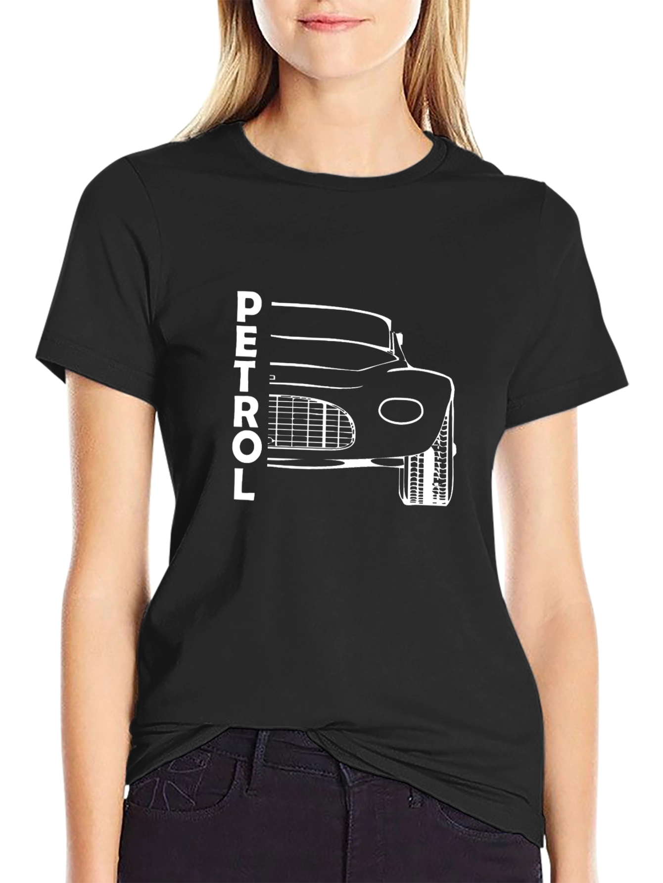 Petrol Car Graphic Tee - Cool Automotive Shirt