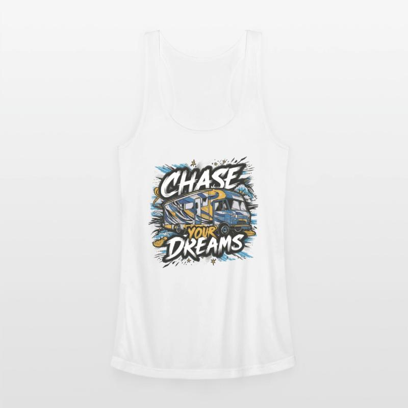 Mobile Home Van Slogan Chase Your Dreams