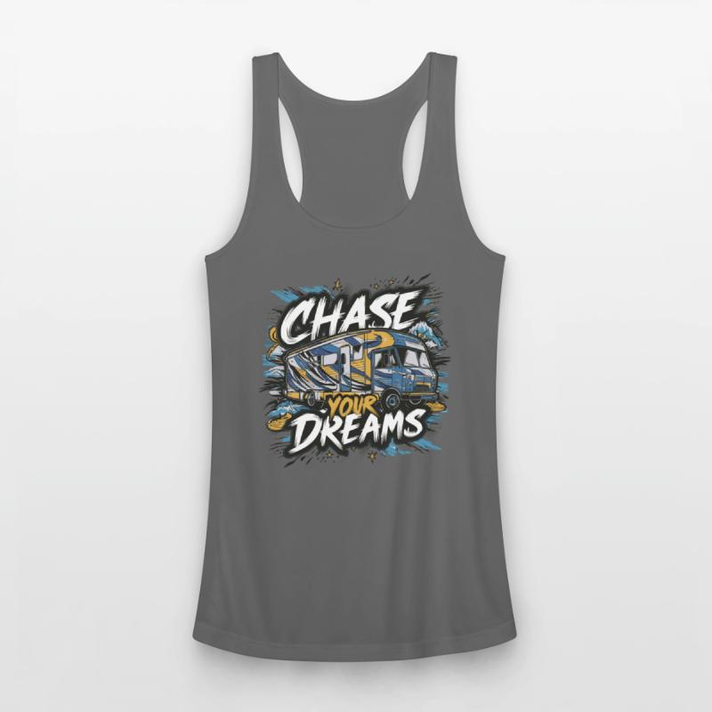 Mobile Home Van Slogan Chase Your Dreams