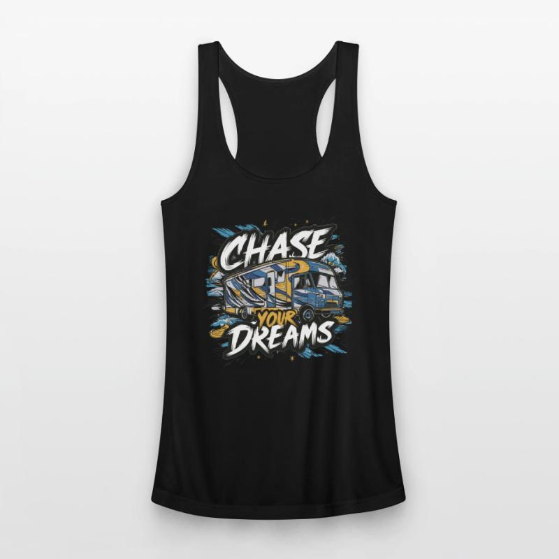 Mobile Home Van Slogan Chase Your Dreams