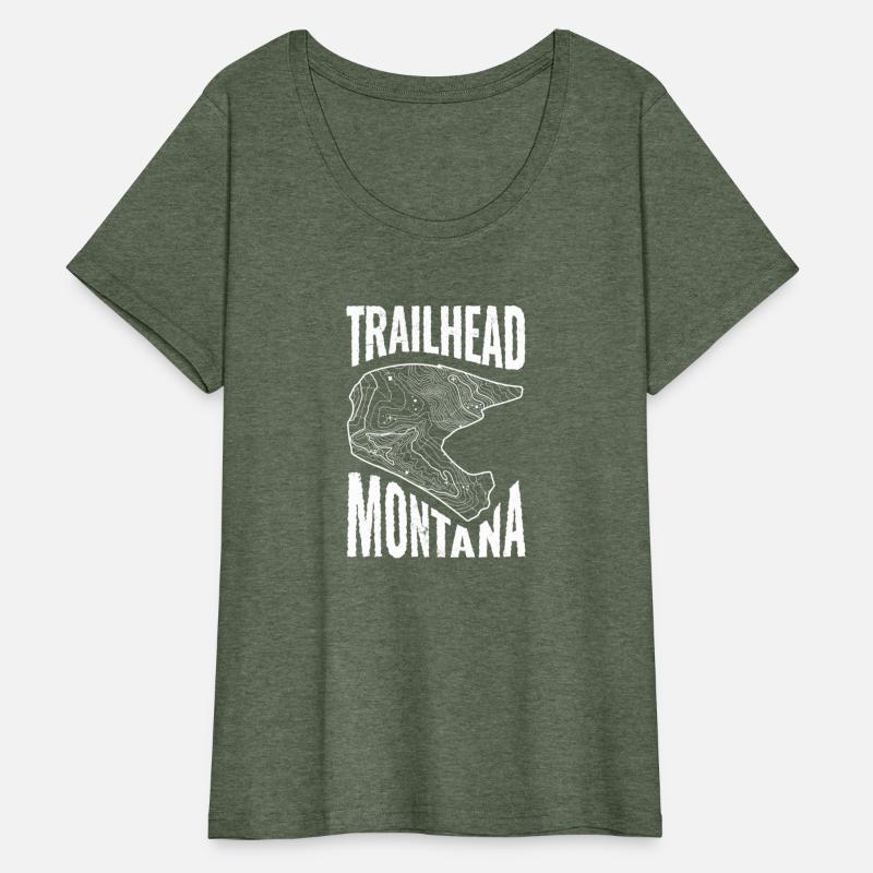 Mountainbike T-Shirt Trailhead Montana