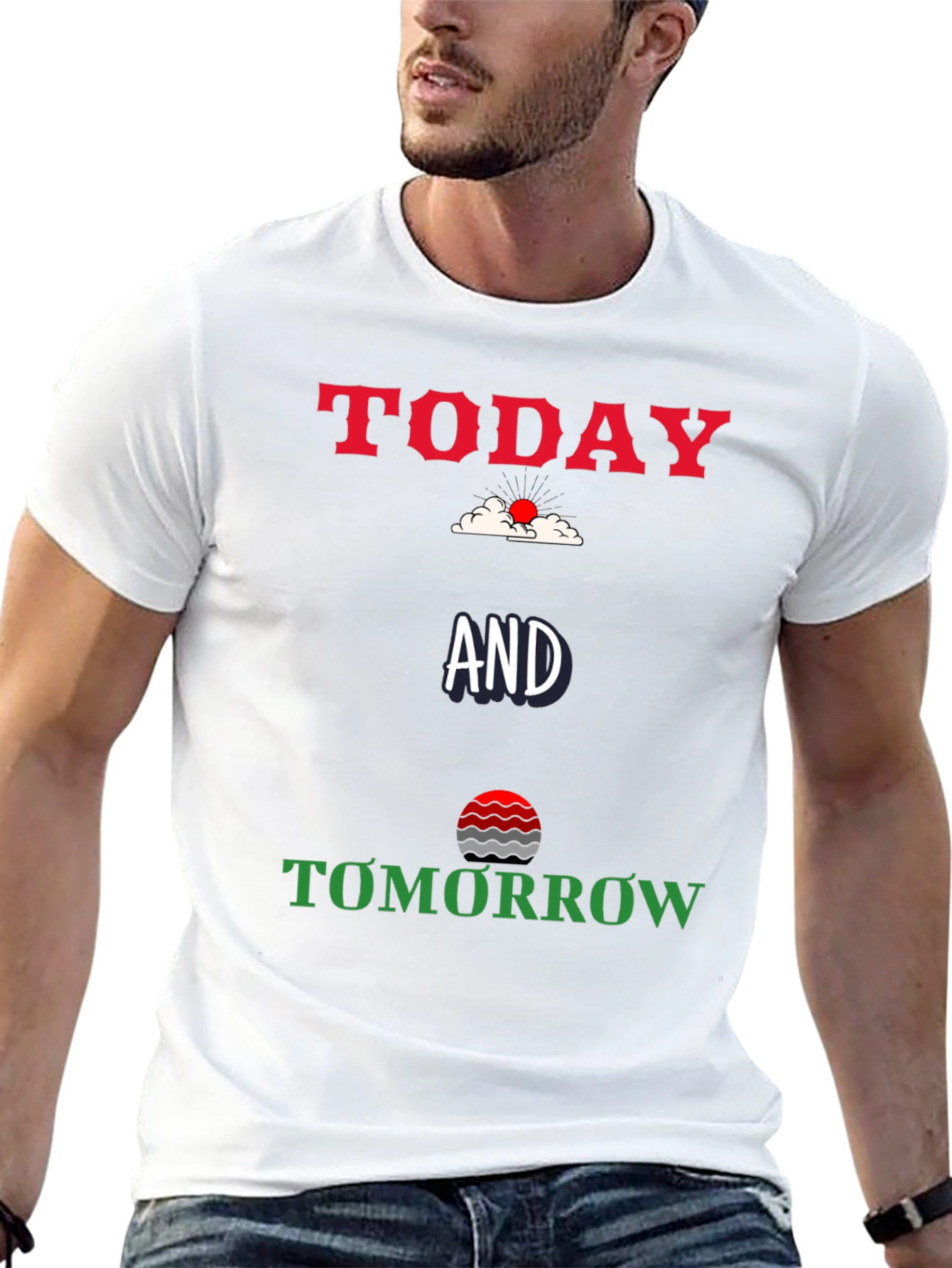 Today and Tomorrow Graphic T-Shirt