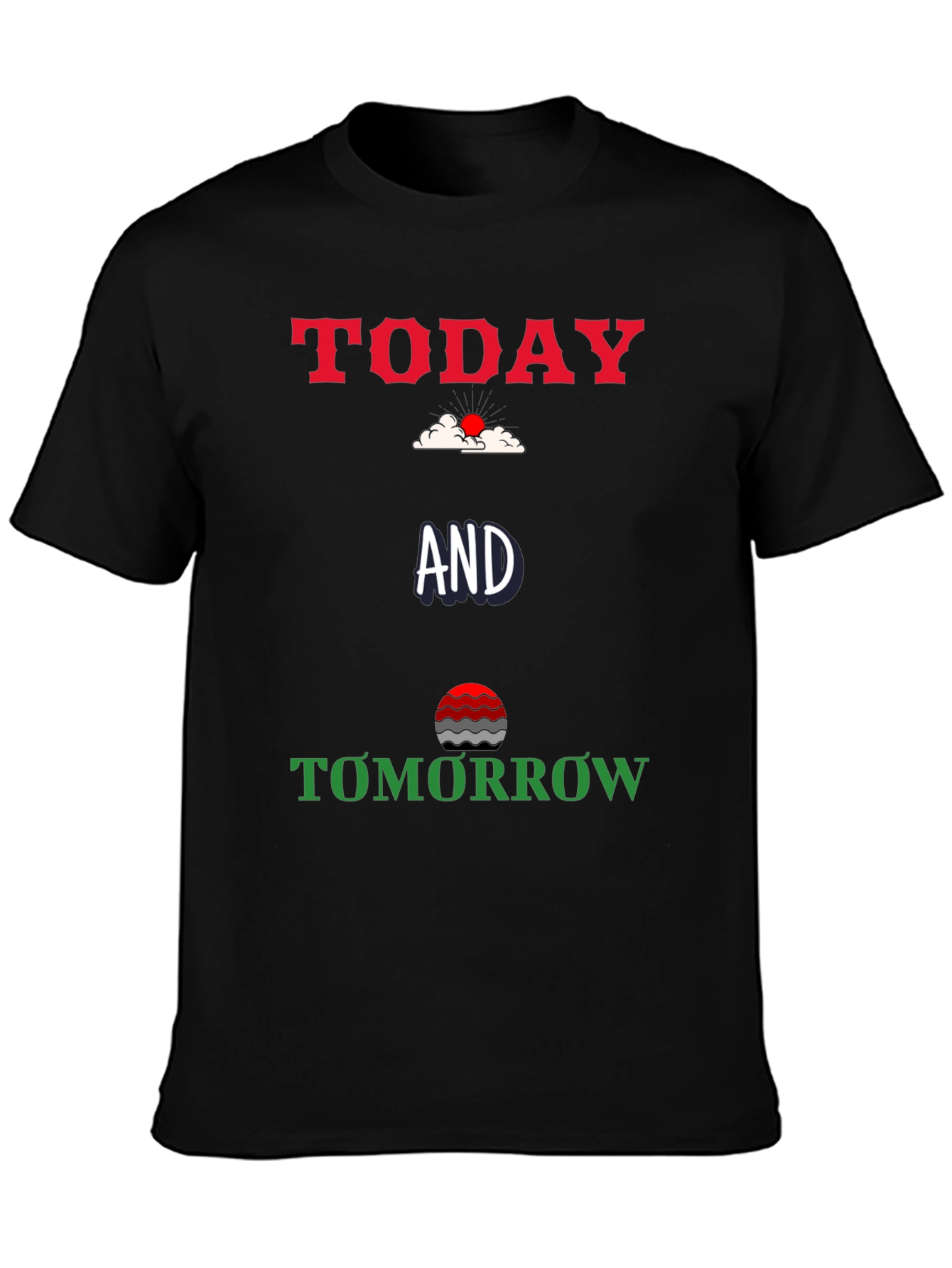 Today and Tomorrow Graphic T-Shirt