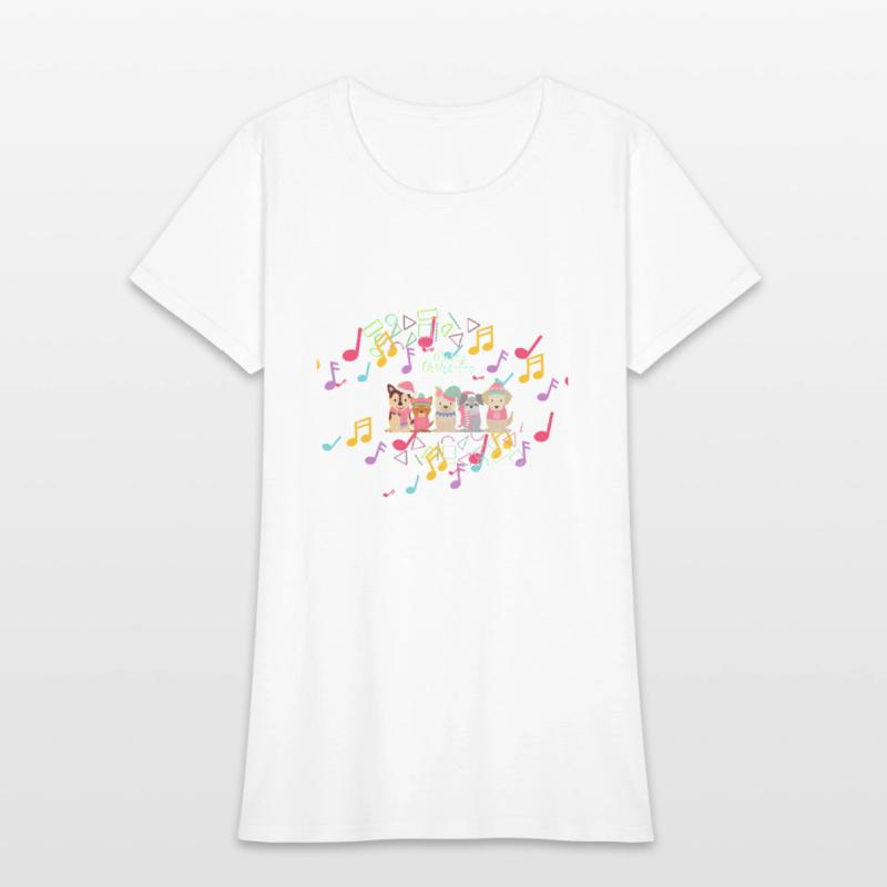 MUSICAL PUPPY CAROLERS MERRY CHRISTMAS