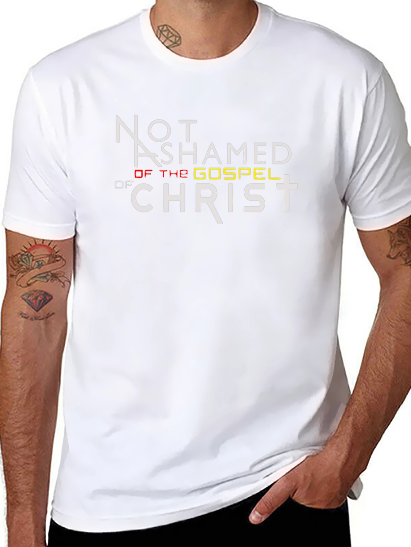 Not Ashamed of the Gospel Christian T-Shirt