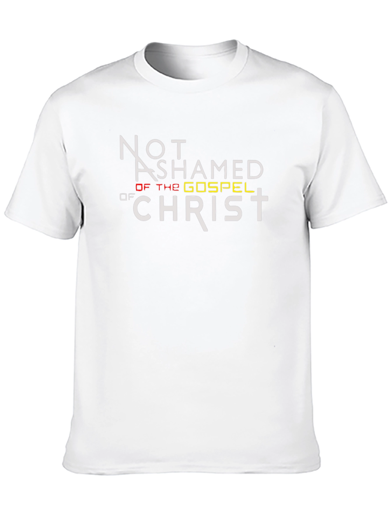 Not Ashamed of the Gospel Christian T-Shirt