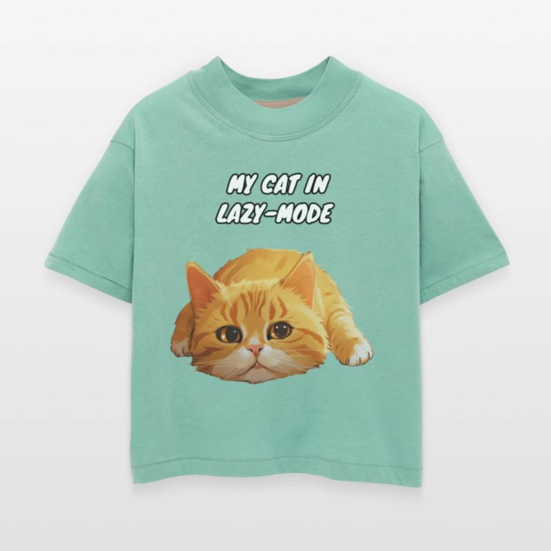 My cat in Lazy-Mode Ginger Kitten Lover Pet Cat