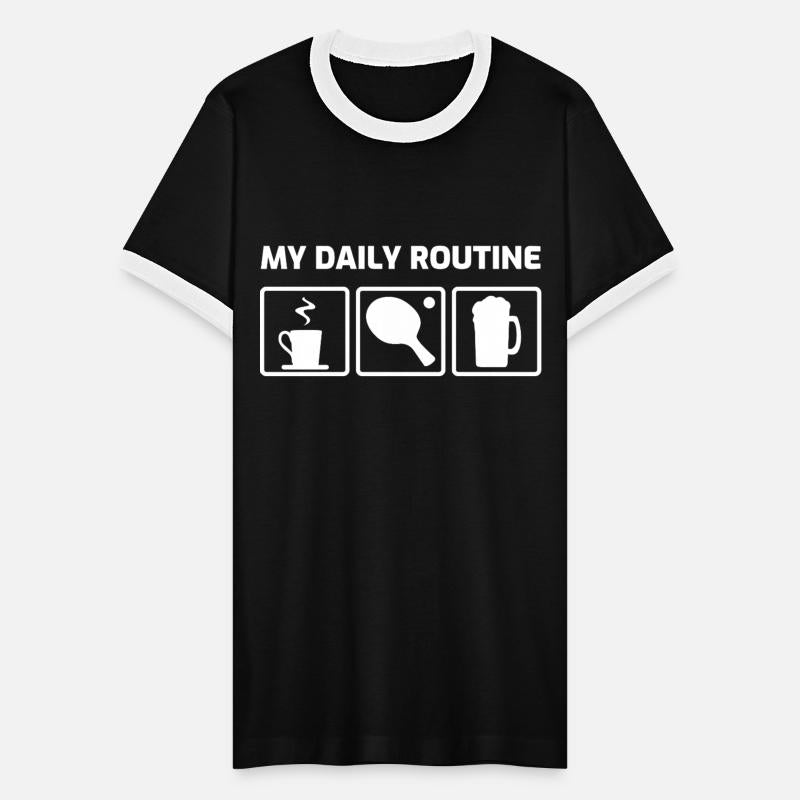 My Daily Table Tennis Routine