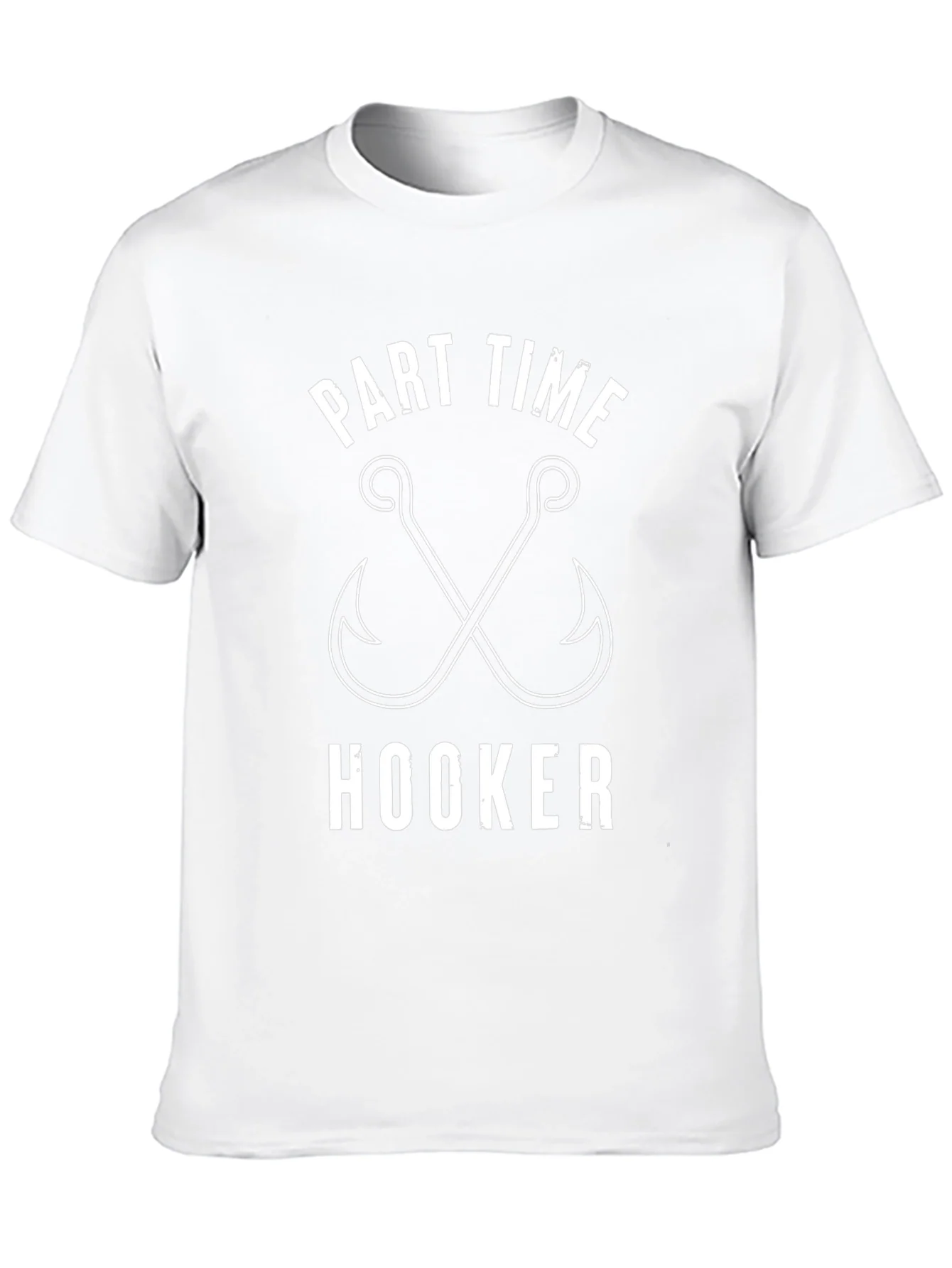 Part Time Hooker Fishing T-Shirt - Humor Apparel
