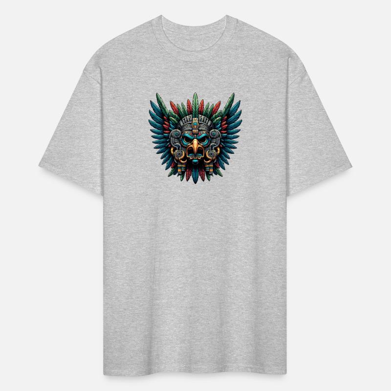 Mystical Aztec Warrior Mask Artwork