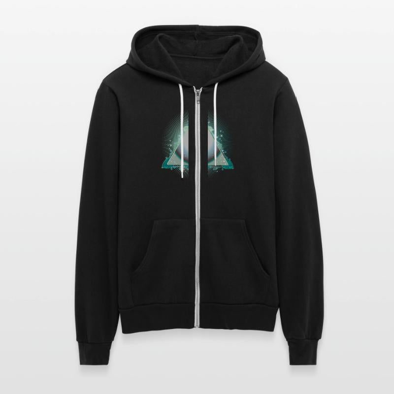 Mystical Triangle Frame in Turquoise with Ornament