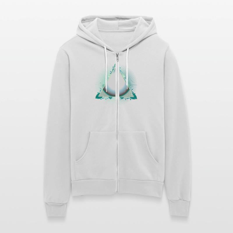 Mystical Triangle Frame in Turquoise with Ornament