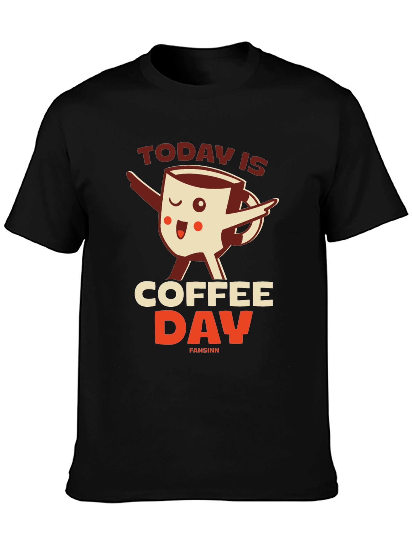 Coffee Day Graphic Tee - Unisex Crew Neck