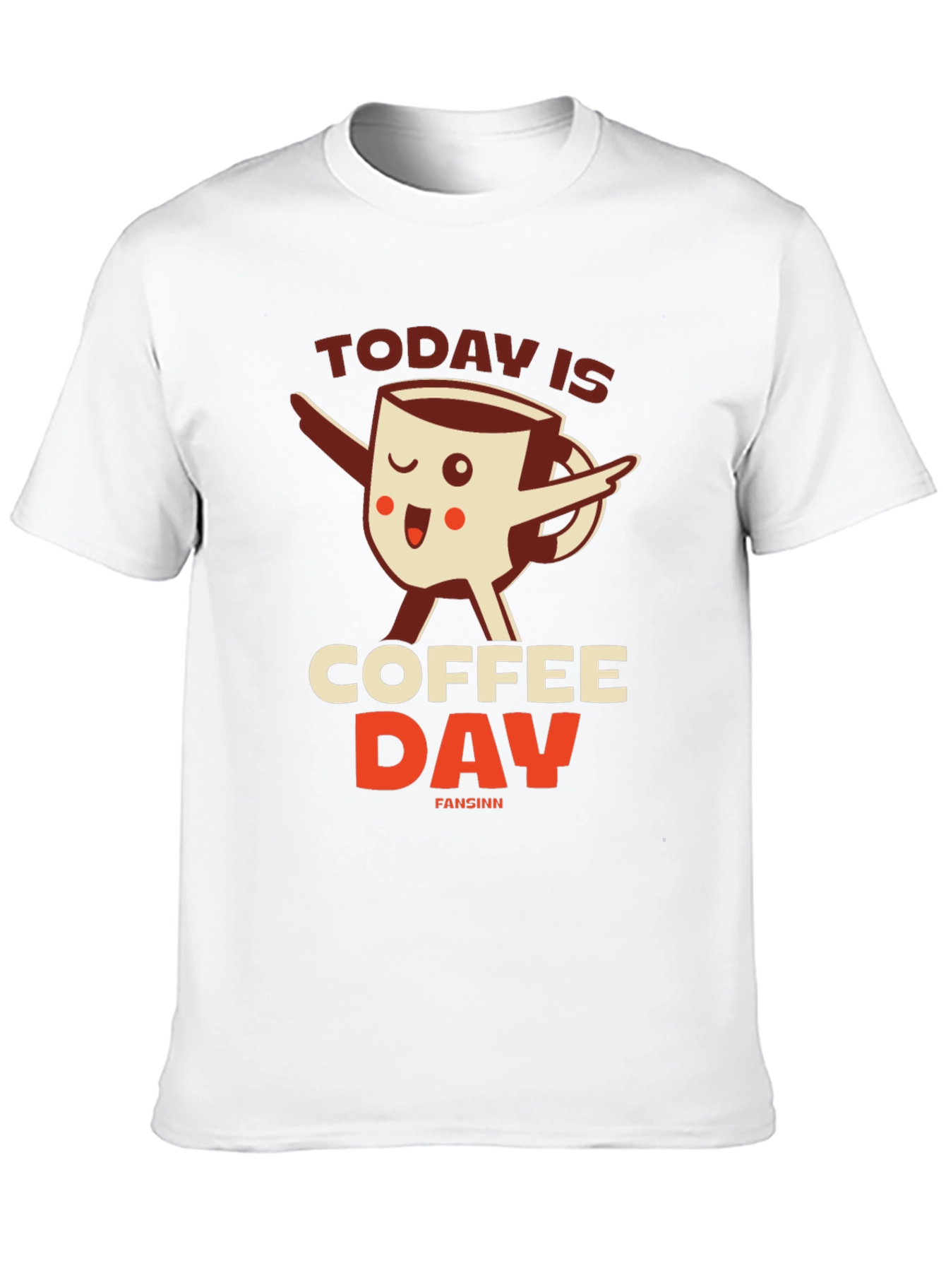 Coffee Day Graphic Tee - Unisex Crew Neck