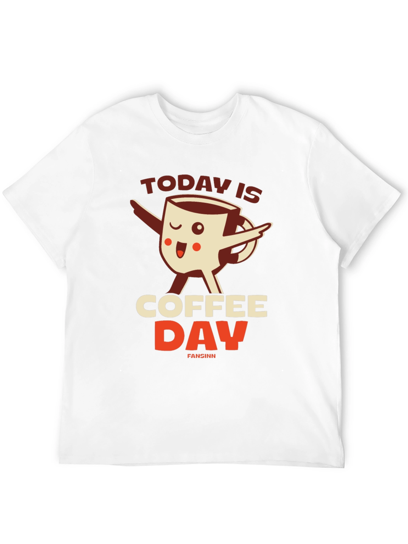 Coffee Day Graphic Tee - Unisex Crew Neck