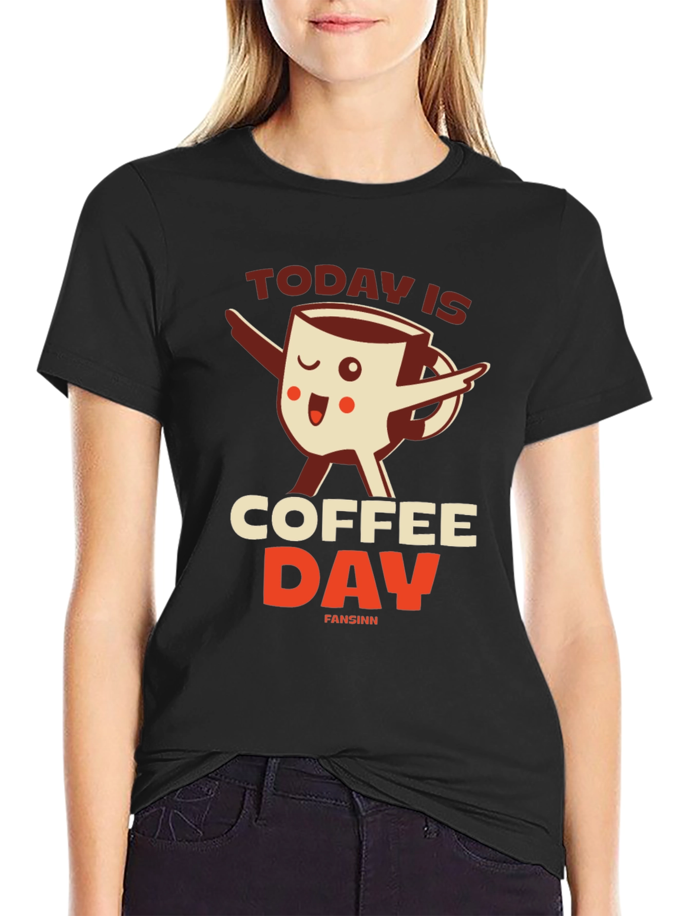 Coffee Day Graphic Tee - Unisex Crew Neck