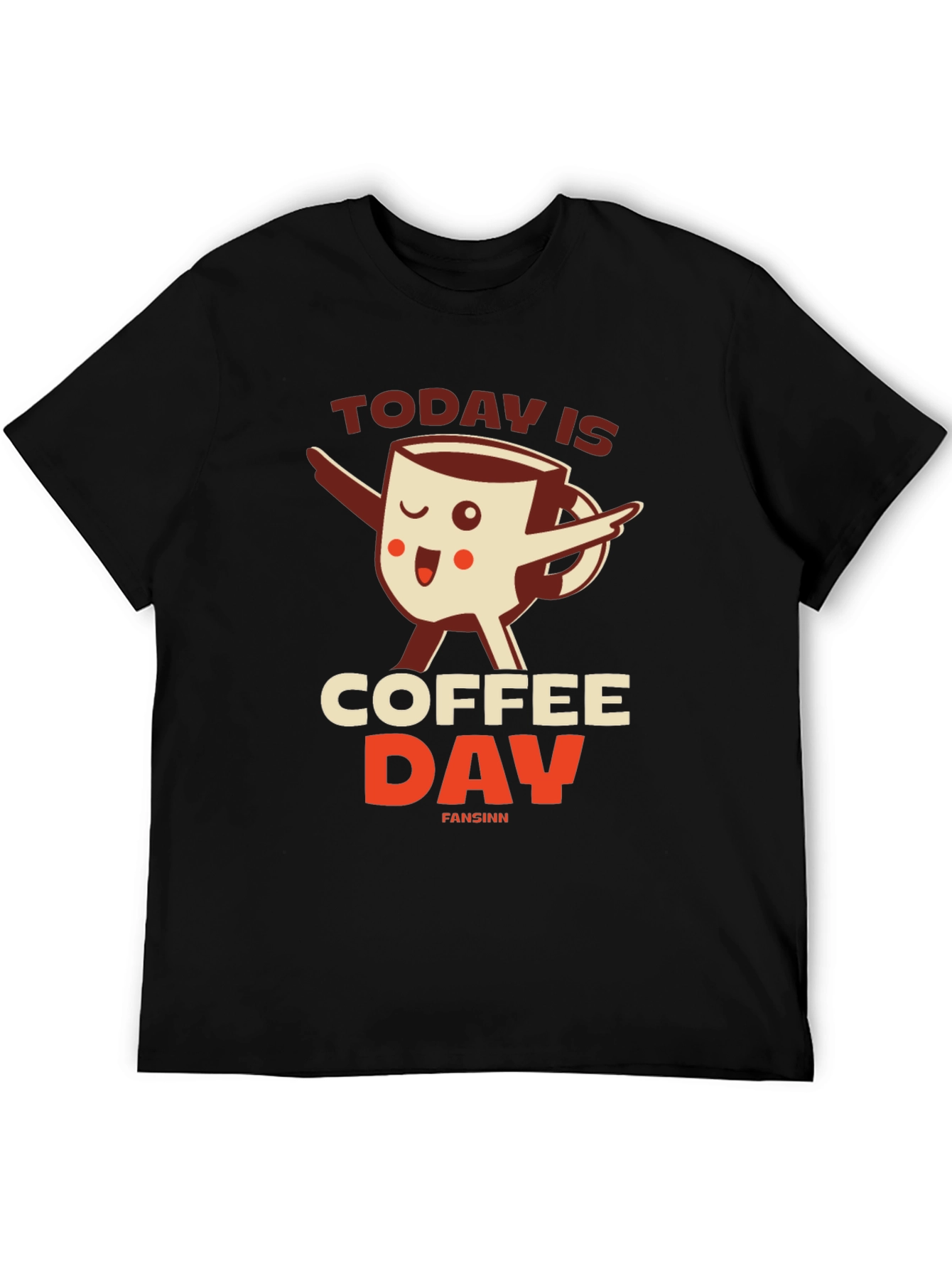 Coffee Day Graphic Tee - Unisex Crew Neck