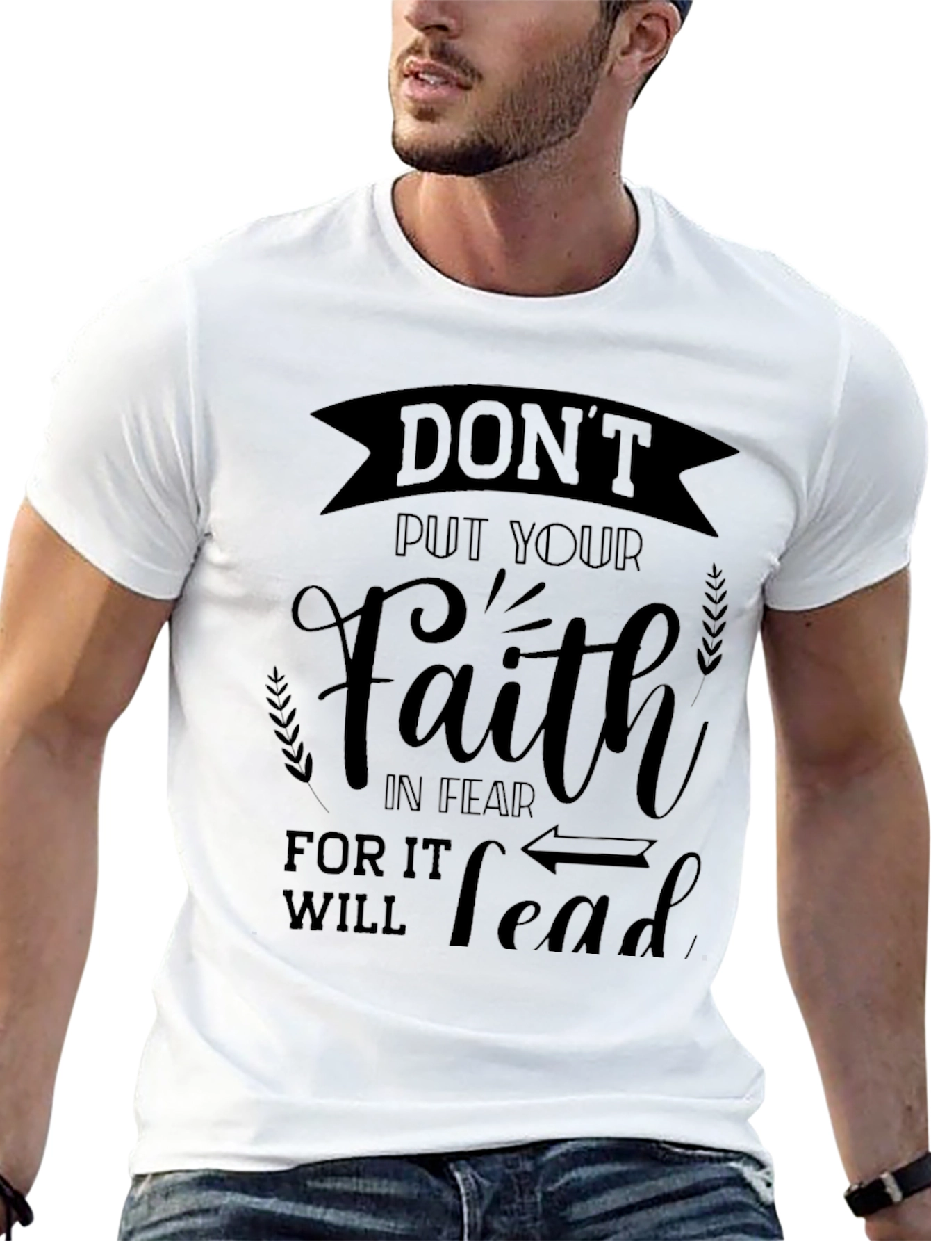 Faith Over Fear Graphic T-Shirt