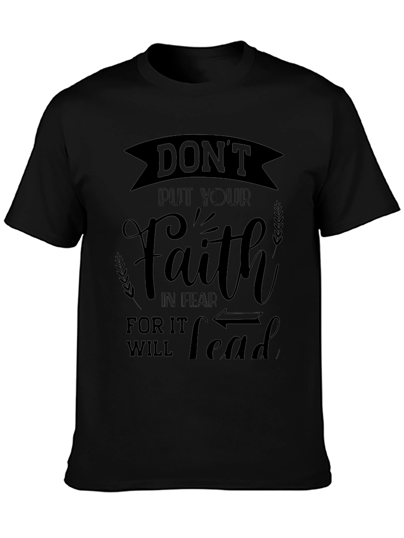 Faith Over Fear Graphic T-Shirt