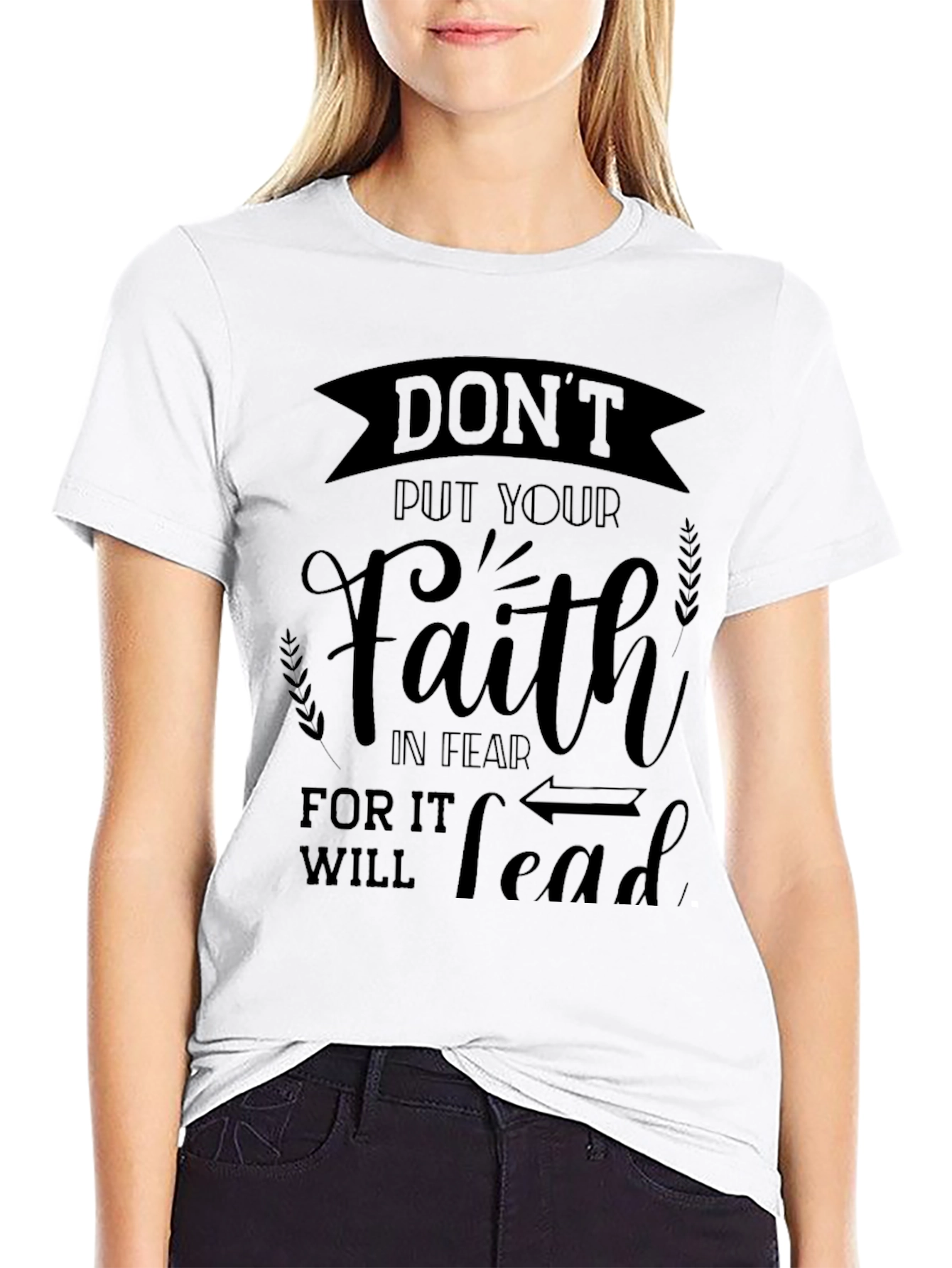 Faith Over Fear Graphic T-Shirt