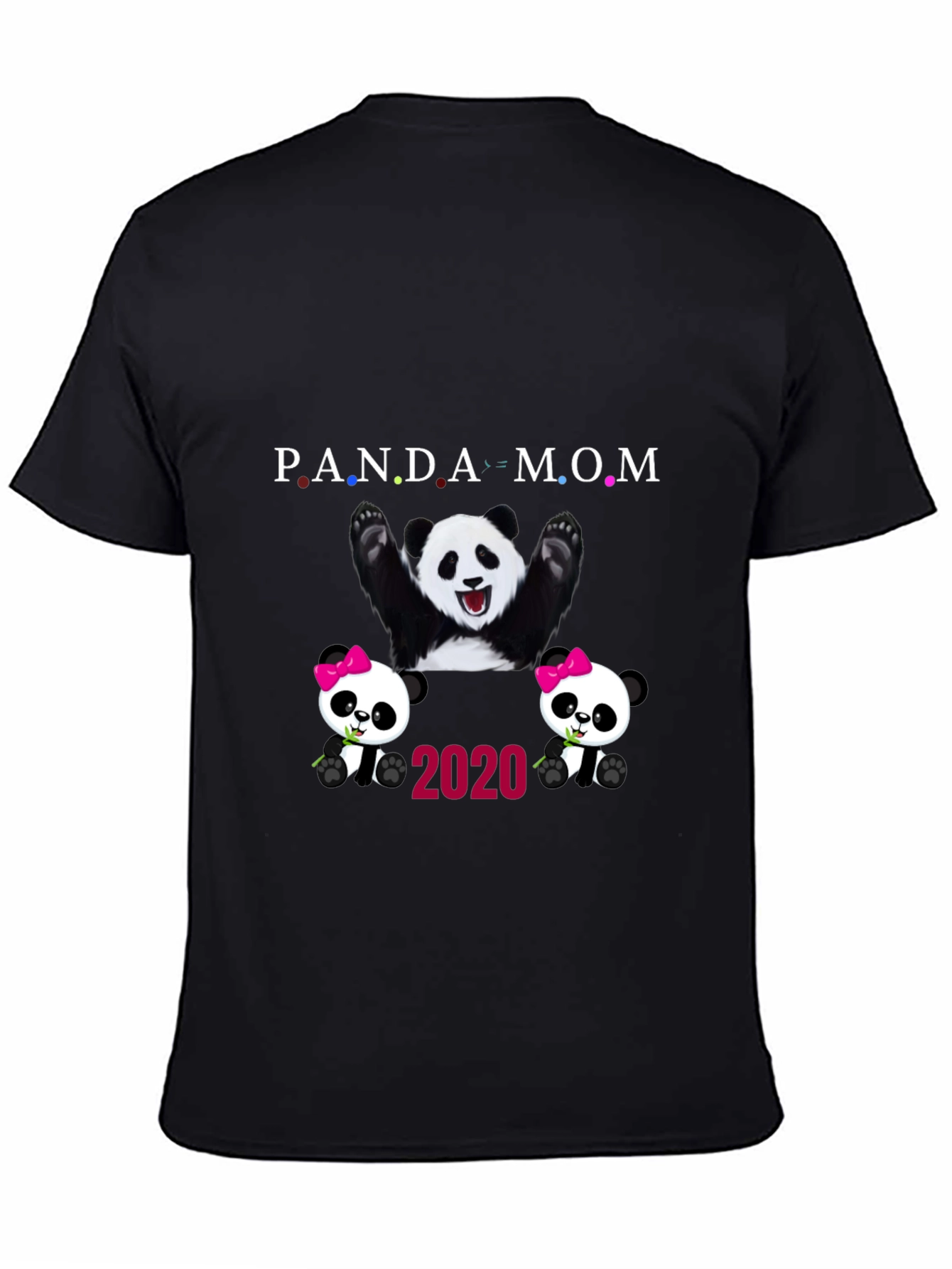 Panda Mom 2020 Graphic T-Shirt