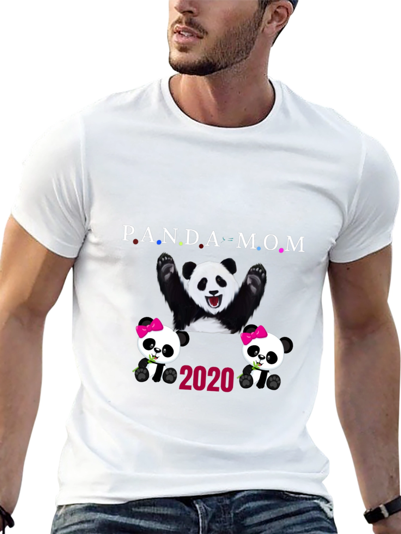 Panda Mom 2020 Graphic T-Shirt