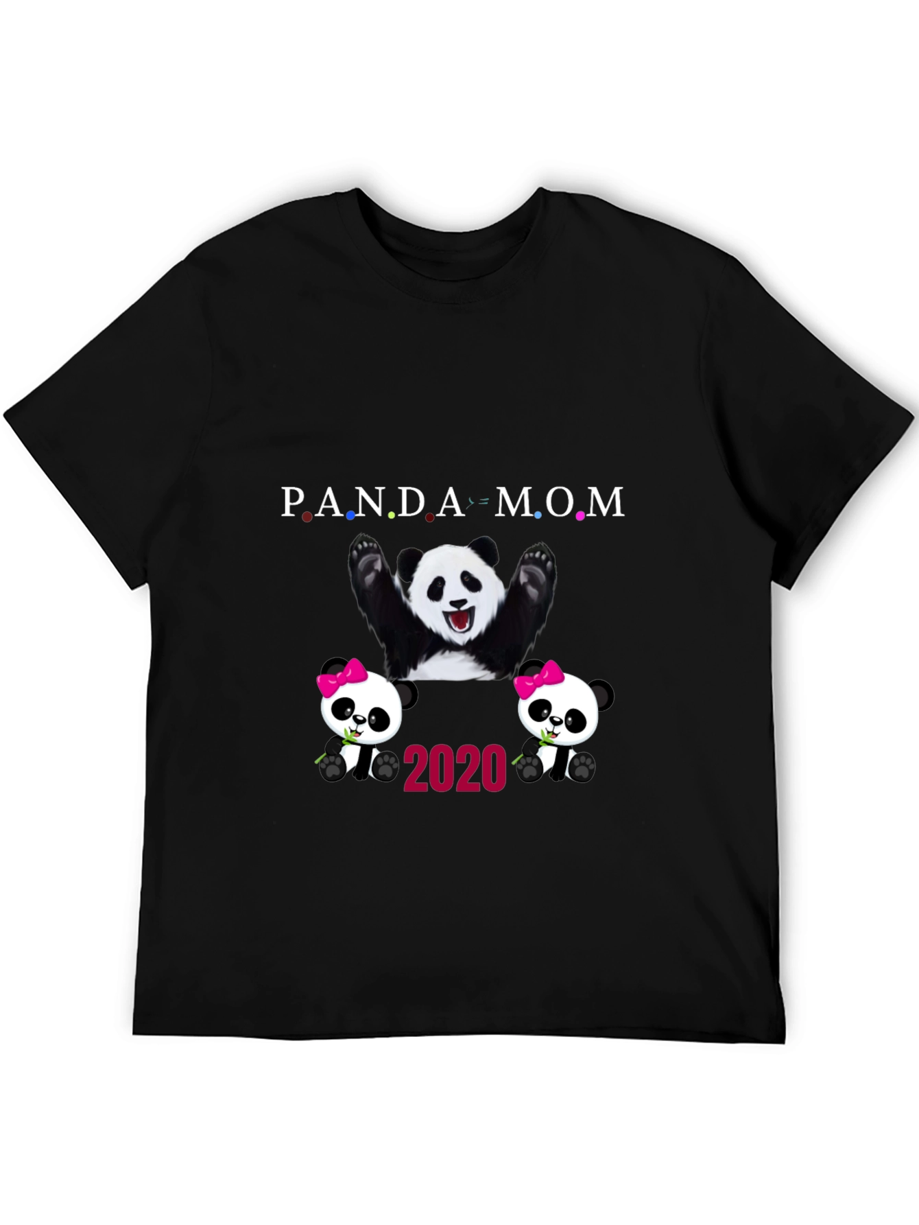 Panda Mom 2020 Graphic T-Shirt