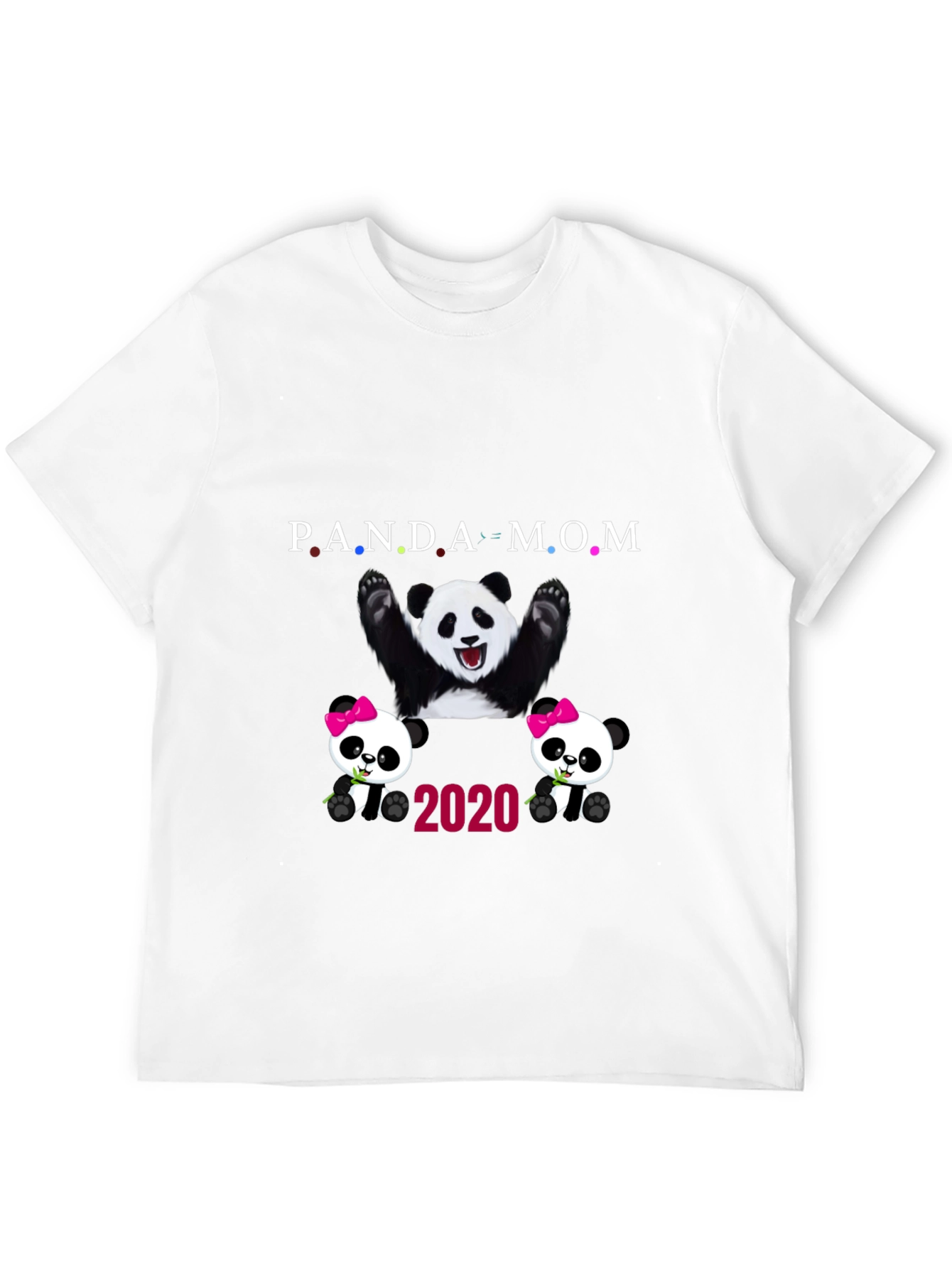 Panda Mom 2020 Graphic T-Shirt
