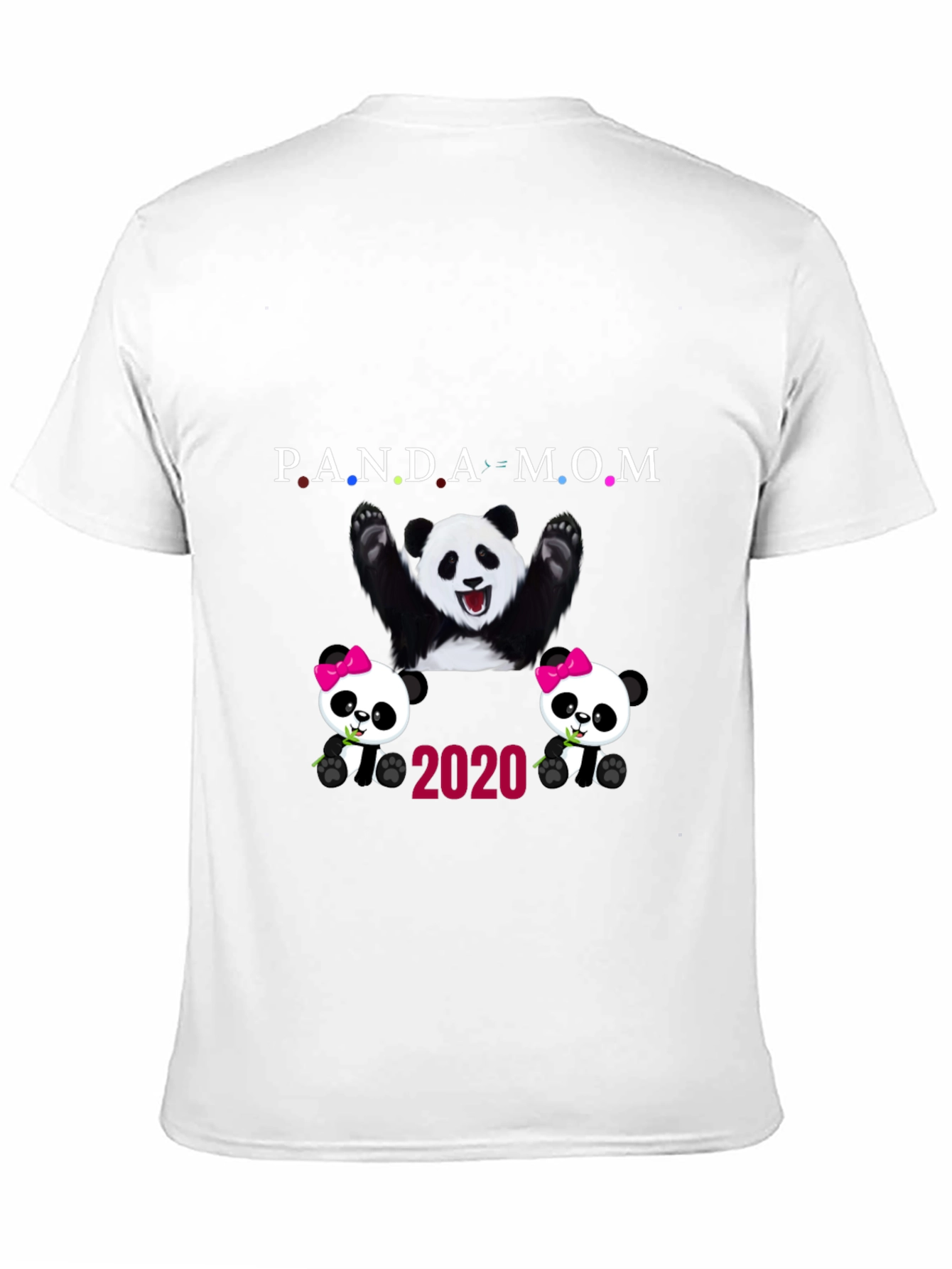 Panda Mom 2020 Graphic T-Shirt