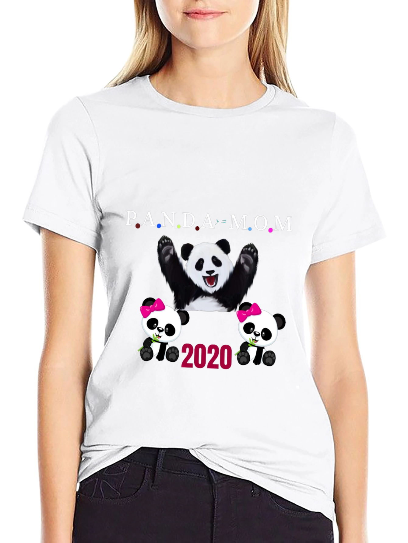 Panda Mom 2020 Graphic T-Shirt