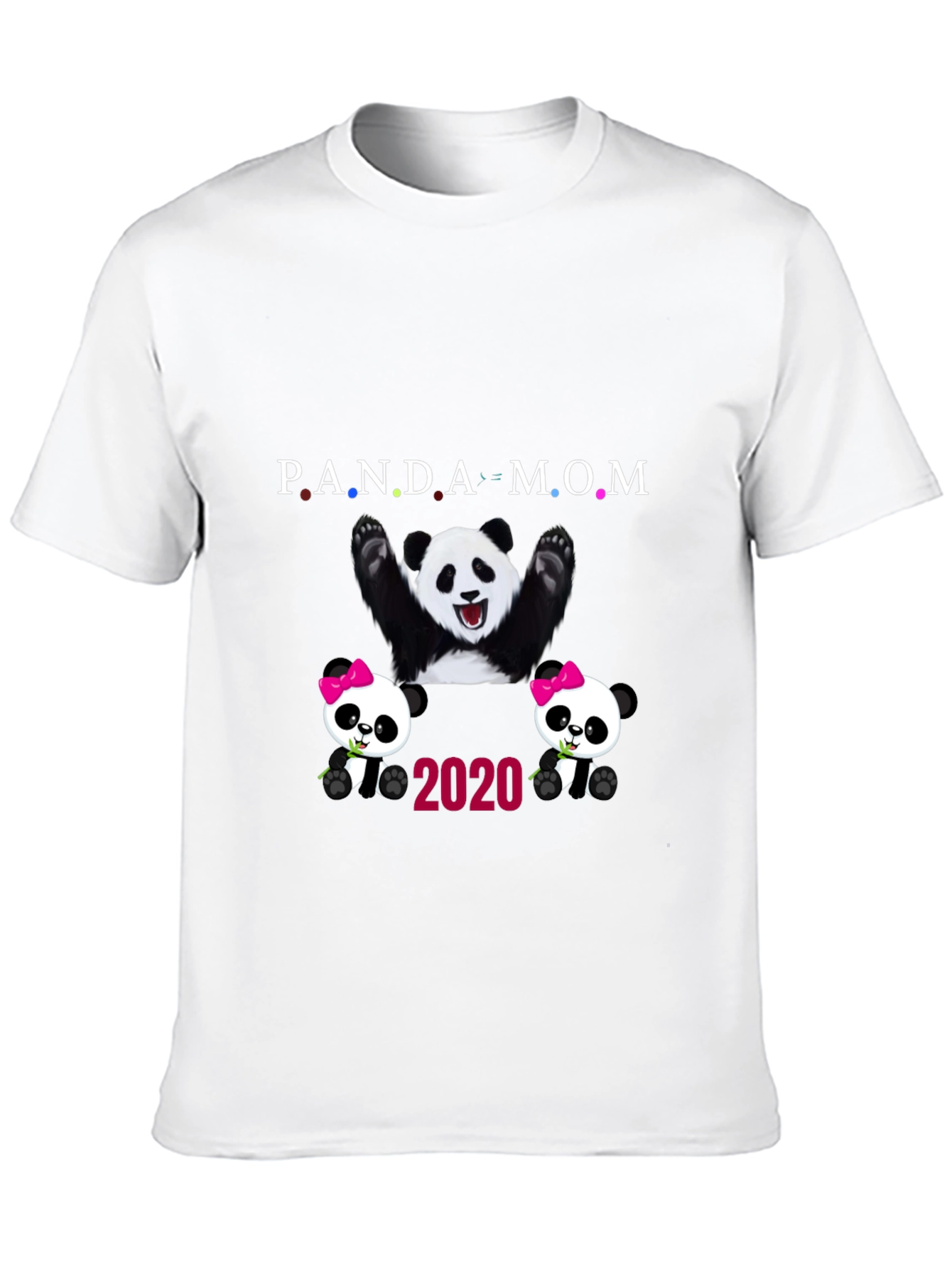 Panda Mom 2020 Graphic T-Shirt