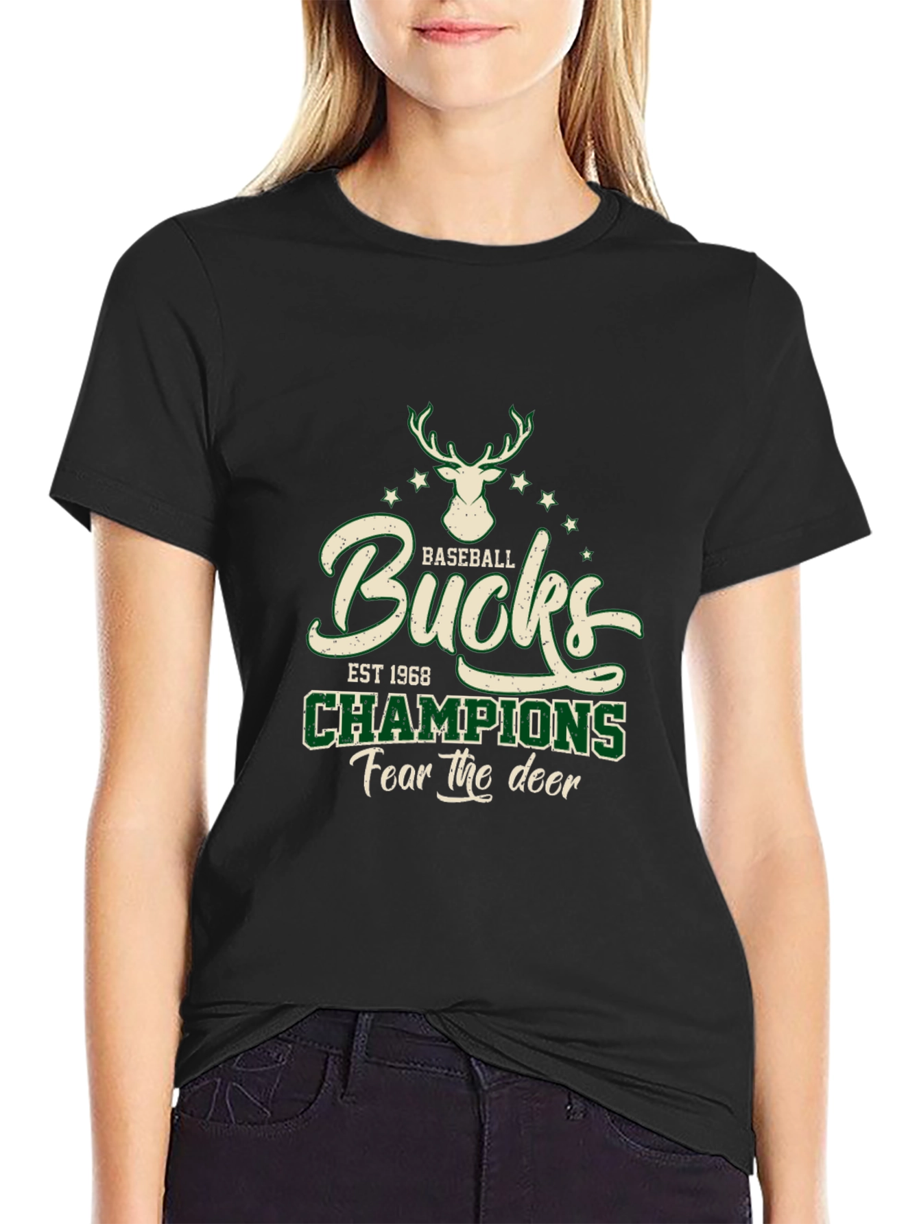 Bucks Champions T-Shirt - Fear the Deer!