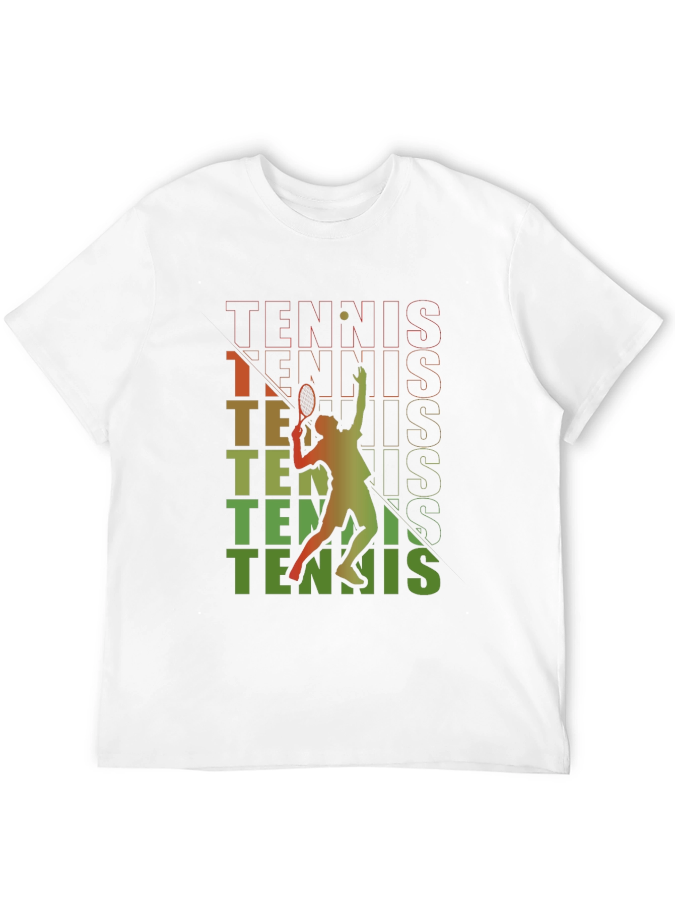 Tennis Player Graphic Tee - Stylish Sportswear