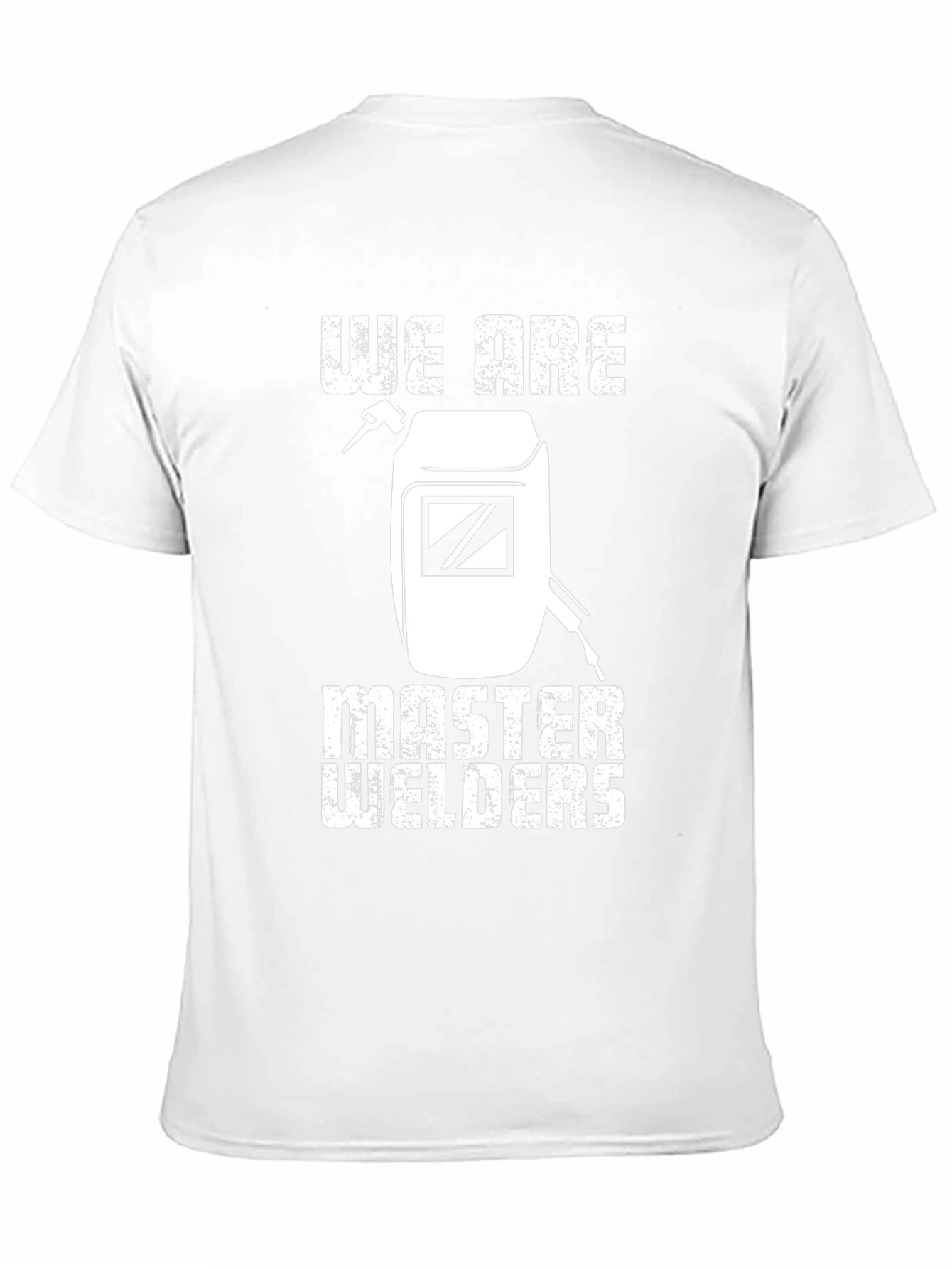 Master Welders T-Shirt - Black Cotton Crew Neck
