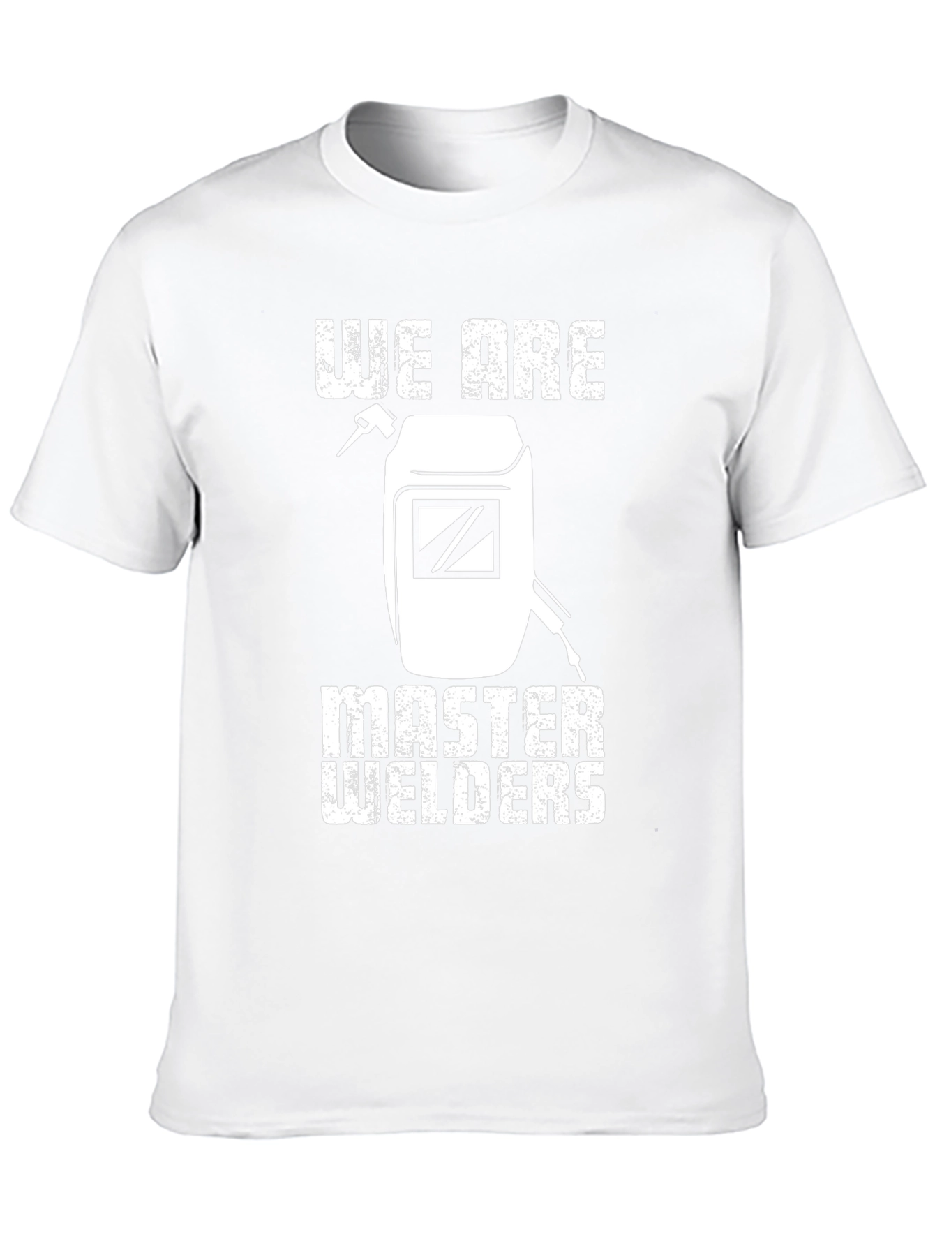 Master Welders T-Shirt - Black Cotton Crew Neck