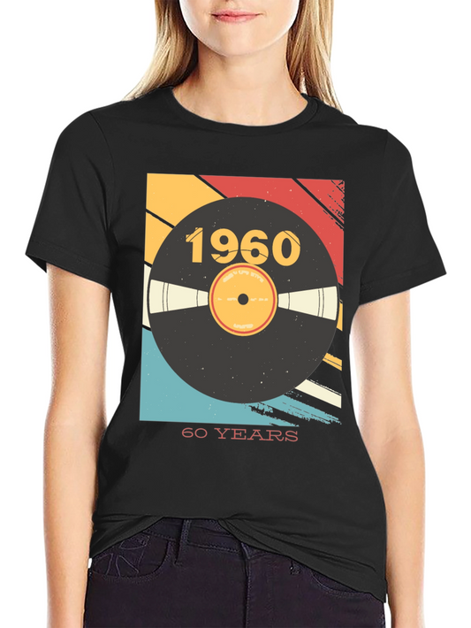 Vintage 1960 60 Years Graphic T-Shirt