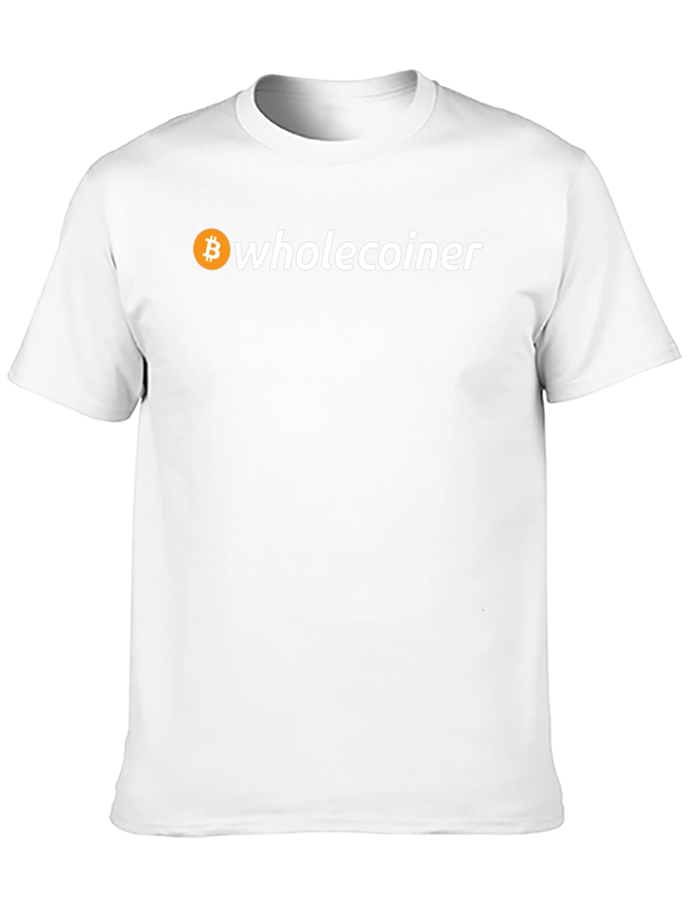 Wholecoiner Bitcoin Crypto T-Shirt - Black