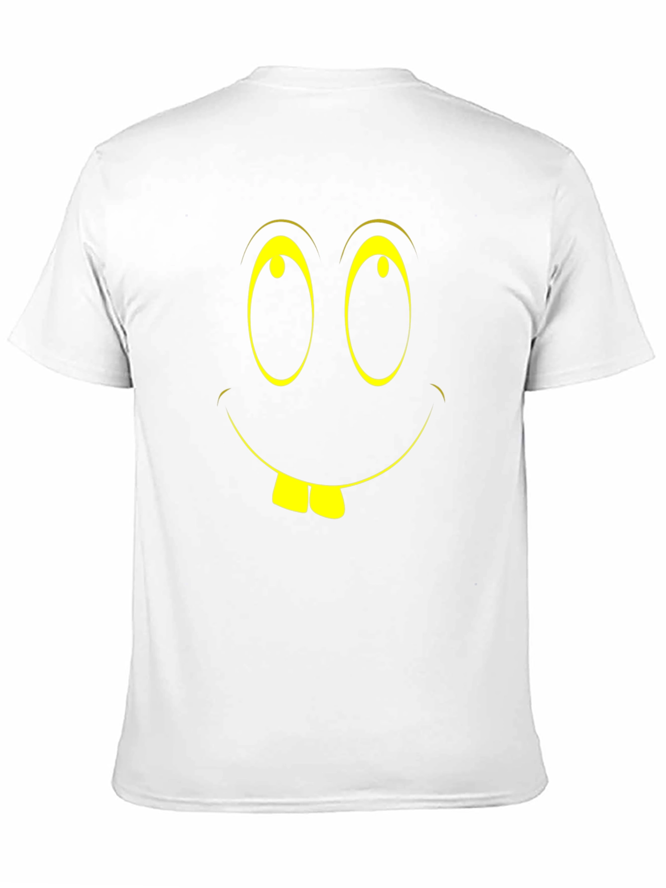 Funny Face Graphic Tee - Black Cotton T-Shirt