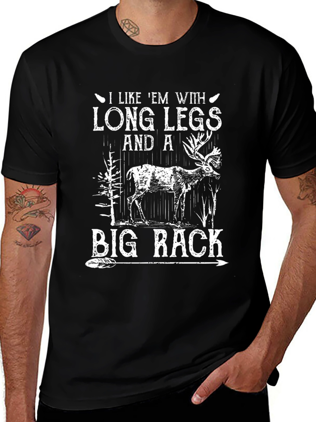 Long Legs & Big Rack Graphic Tee