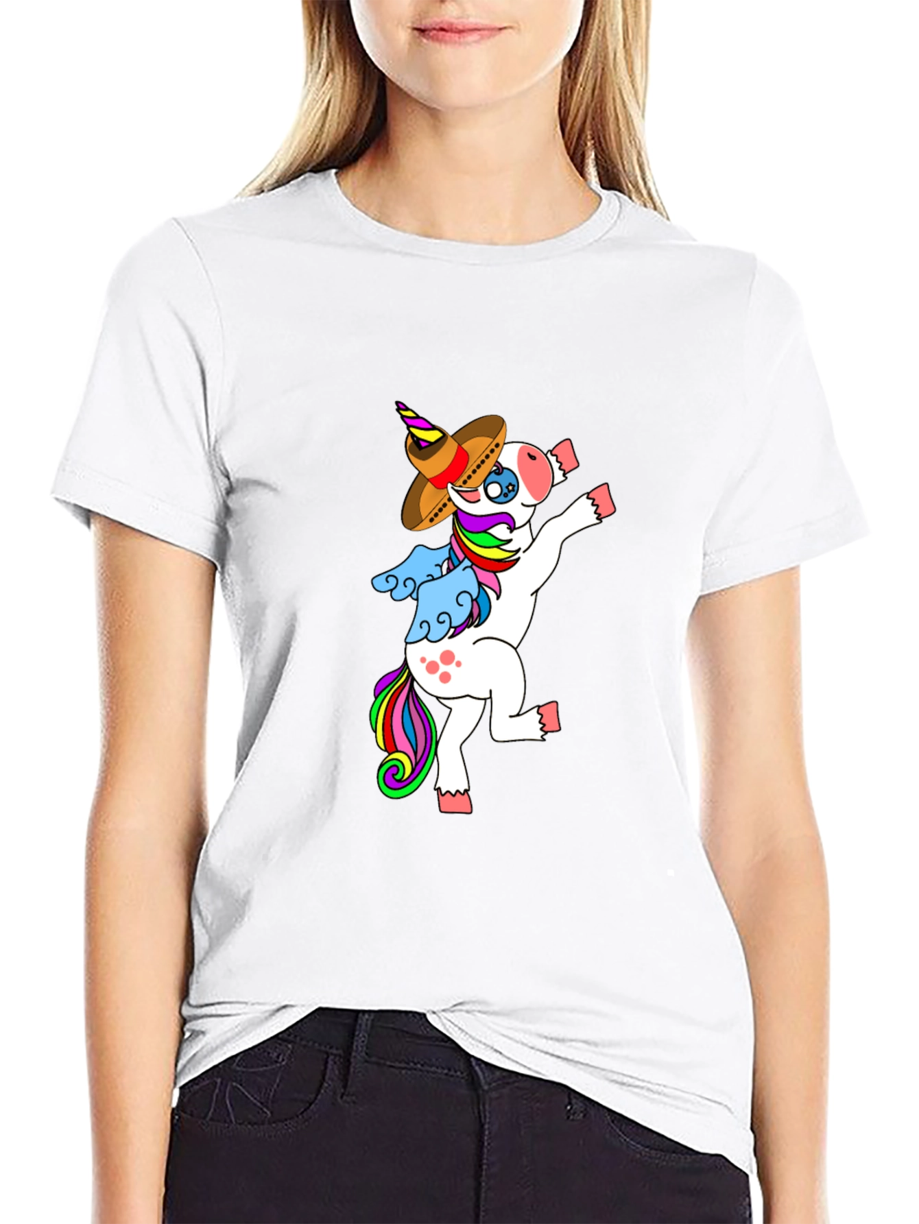 Unicorn Fiesta Graphic T-Shirt
