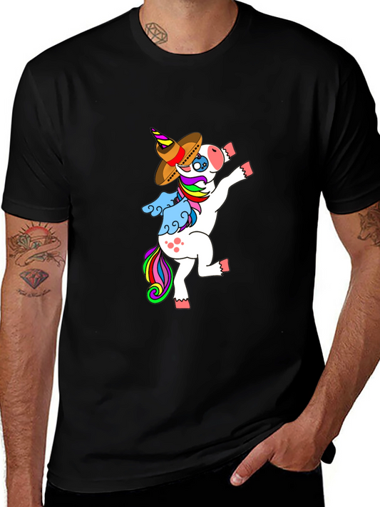 Unicorn Fiesta Graphic T-Shirt