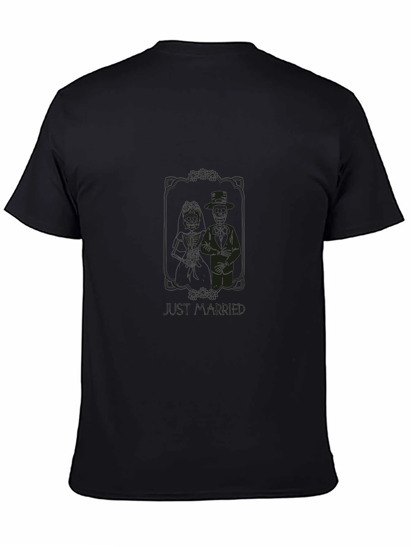 Grim Reaper Black Graphic T-Shirt