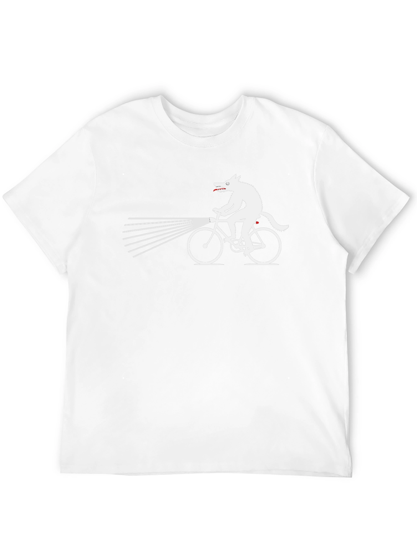 Wolf on Bike T-Shirt