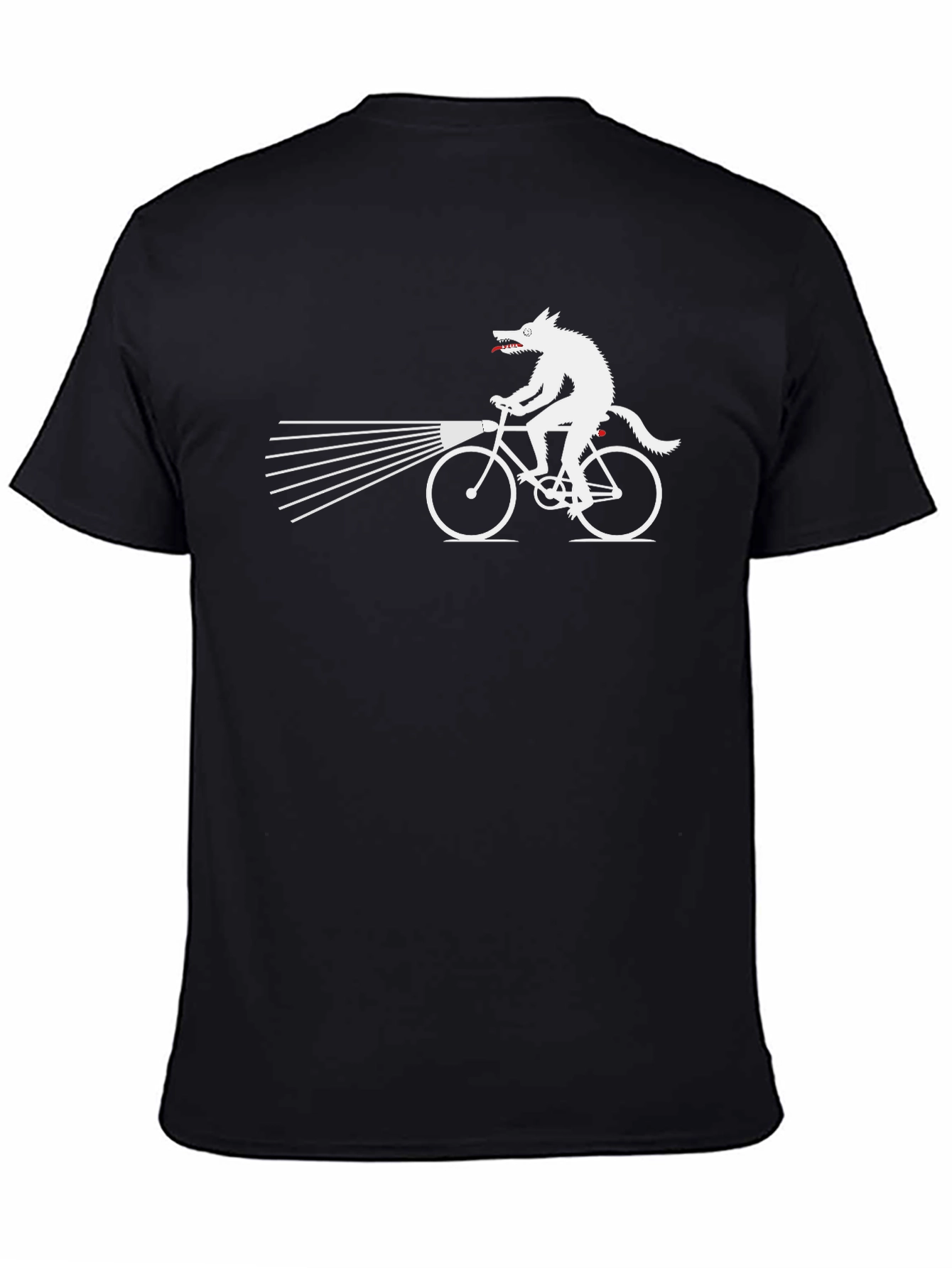 Wolf on Bike T-Shirt
